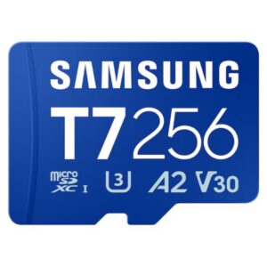 Tarjeta de Memoria Samsung P7 256GB microSD XC/ Clase 10/ 170MBs 198957215308 MB-MB256T/WW SAM-MICROSD P7 256GB