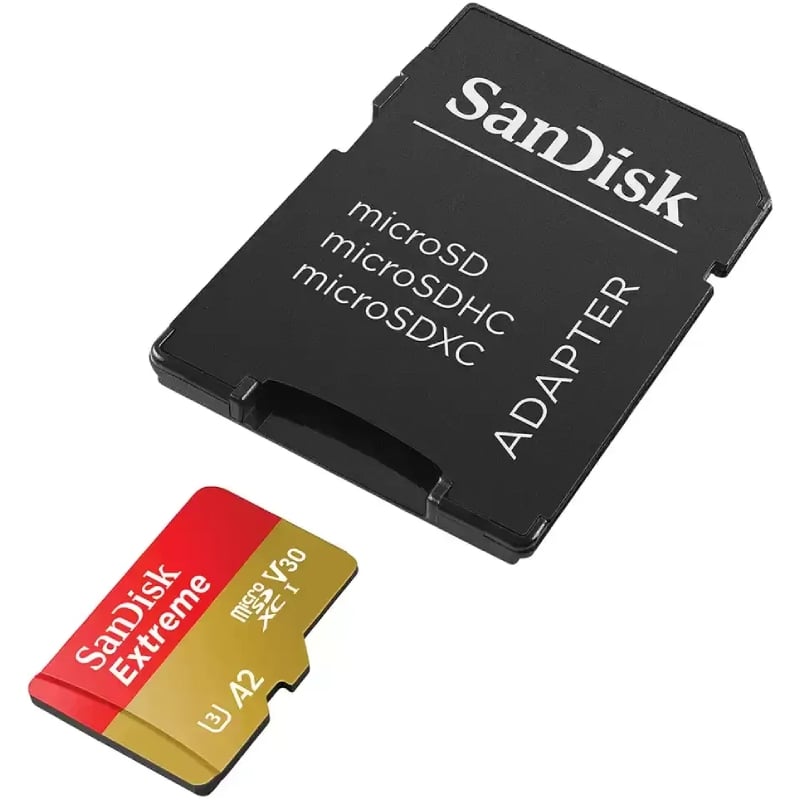 Tarjeta de Memoria SanDisk Extreme 64GB microSD XC UHS-I con Adaptador/ Clase 10/ 170MBs - Imagen 2
