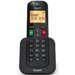 Teléfono Inalámbrico Gigaset Elemental 400/ Negro 4255781908021 S30852-H3009-D201 GIGA-TEL ELEMENTAL 400 BK