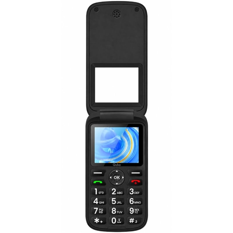 Teléfono Móvil Qubo P-190RD 4G para Personas Mayores/ Rojo - Imagen 2