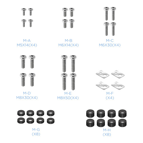 TooQ FS20200M-B Soporte de suelo con ruedas/patas para pantallas de 60" - 105" - Imagen 8