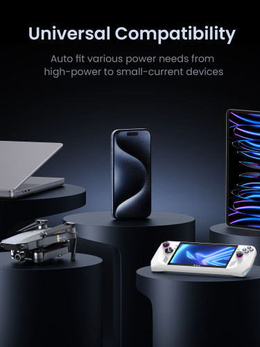 Ugreen Nexode Power Bank 48000 mAh Litio Gris - Imagen 10