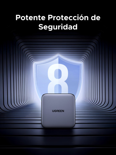 Ugreen Nexode Universal Negro, Gris Corriente alterna Carga rápida Interior - Imagen 11