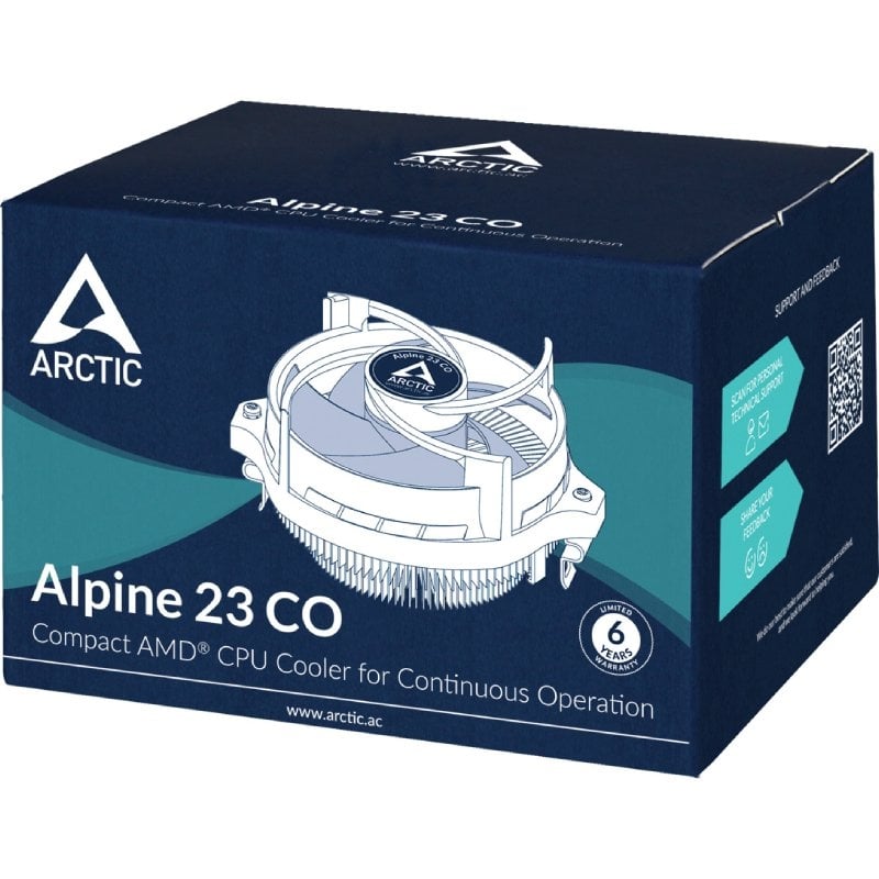 Ventilador con Disipador Arctic Alpine 23 CO/ 9cm - Imagen 5