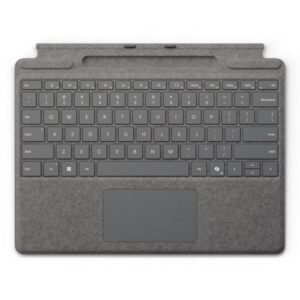 0196388357833 | P/N: 8XA-00249 | Cod. Artículo: MGS0000024385 Teclado microsoft surface pro type cover + pen platino