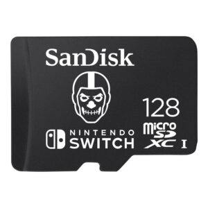 0619659199739 | P/N: SDSQXAO-128G-GN6ZG | Cod. Artículo: DSP0000042843 Tarjeta memoria micro secure digital 128gb sandisk nintendo switch fortnite edition uhs - i u3