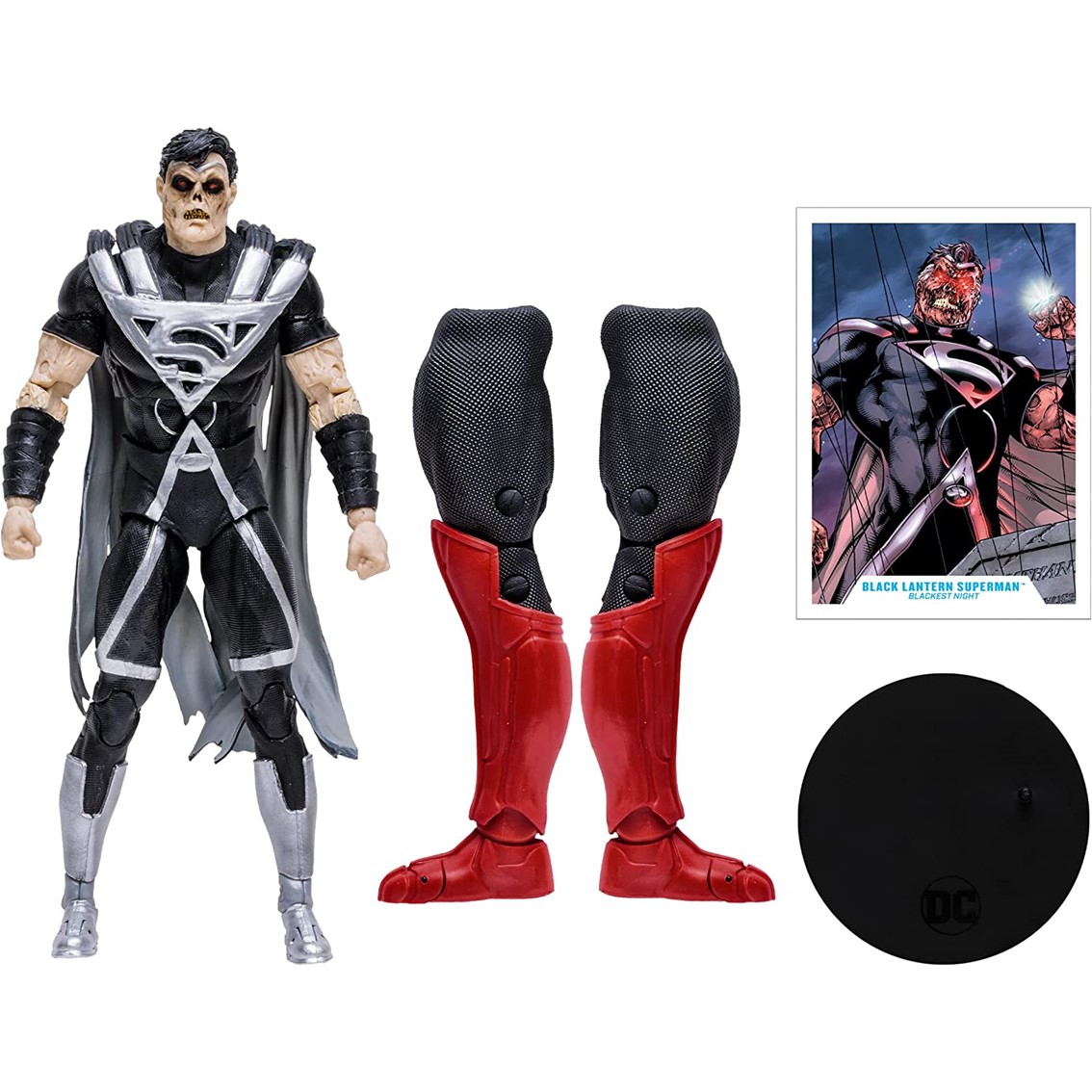 Figura mcfarlane toys dc comics multiverse build a superman blackest night - Imagen 3