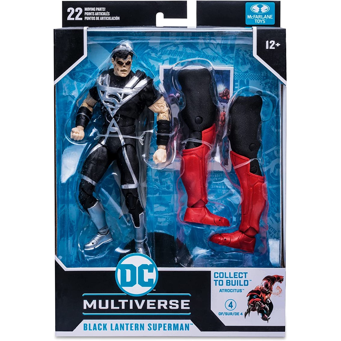 Figura mcfarlane toys dc comics multiverse build a superman blackest night - Imagen 4