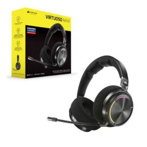 0840440484615 | P/N: CA-9011372-WW | Cod. Artículo: DSP0000042025 Auriculares gaming corsair virtuoso max inalambrico negro