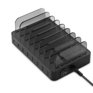 4015867226612 | P/N: OZUL02B | Cod. Artículo: DSP0000018557 Estacion de carga conceptronic ozul02b pd 6 x usb tipo a - 2 x usb tipo c - 75w