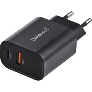 4034303035915 | P/N: 7803010 | Cod. Artículo: DSP0000037702 Cargador de pared intenso w30ac 15w  1x usb tipo a 1x usb tipo c negro