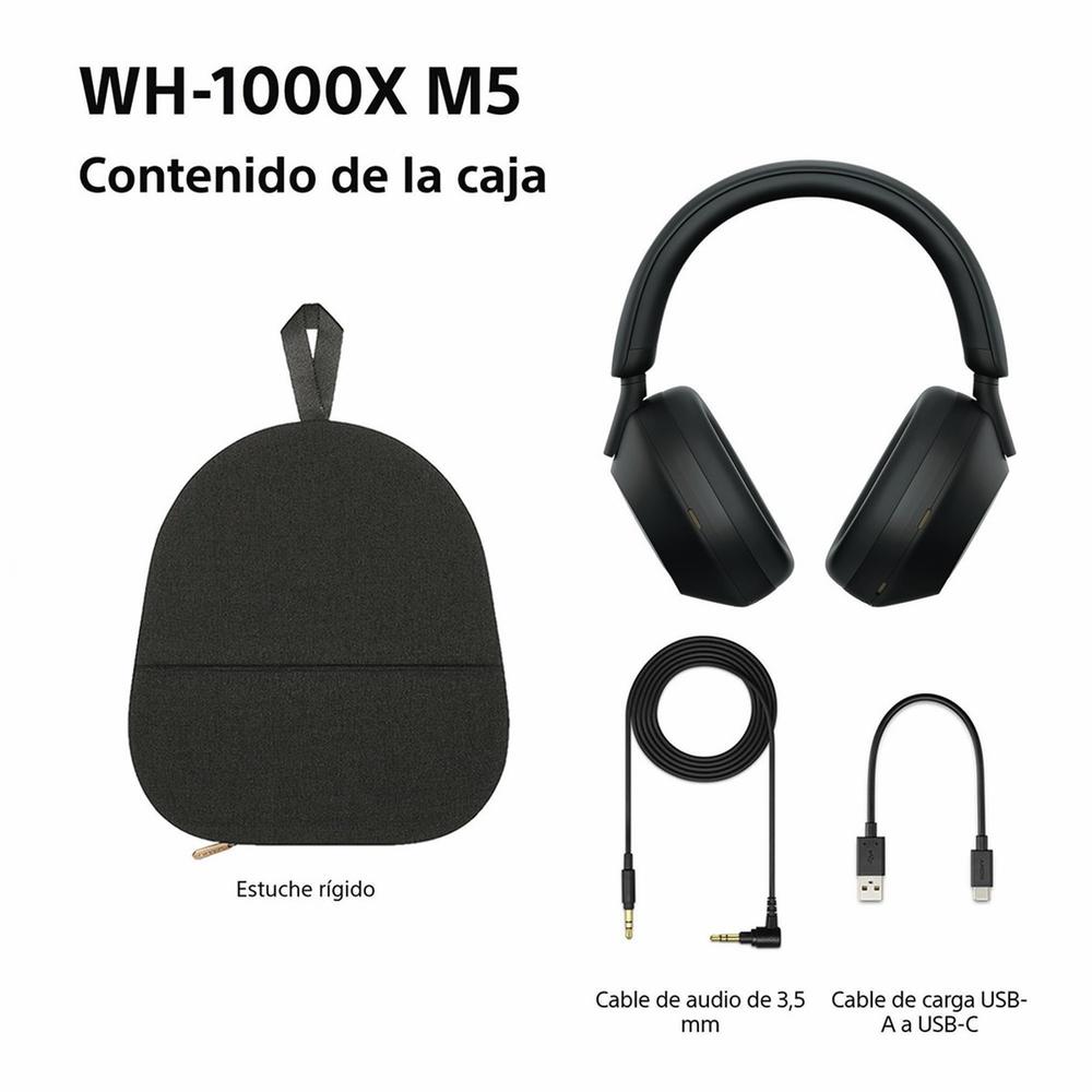 Auriculares sony wh - 1000xm5 inalambrico negro - Imagen 4