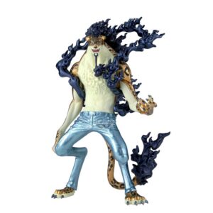 4573102717283 | P/N: PZ71728P | Cod. Artículo: DSP0000037941 Figura banpresto one piece king of artist rob lucci awakening - special ver. -