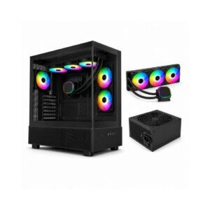 4710562741858 TORRE ATX 650W MONTECH XR BLACK LIQUIDA 360 XR PF360 650B A0059910 Montech Torres Sobremesa XR PF360 650B