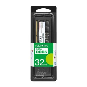 4711085939296 | P/N: AD5U560032G-S | Cod. Artículo: DSP0000028709 Memoria ram ddr5 32gb adata - udimm - 5600mhz