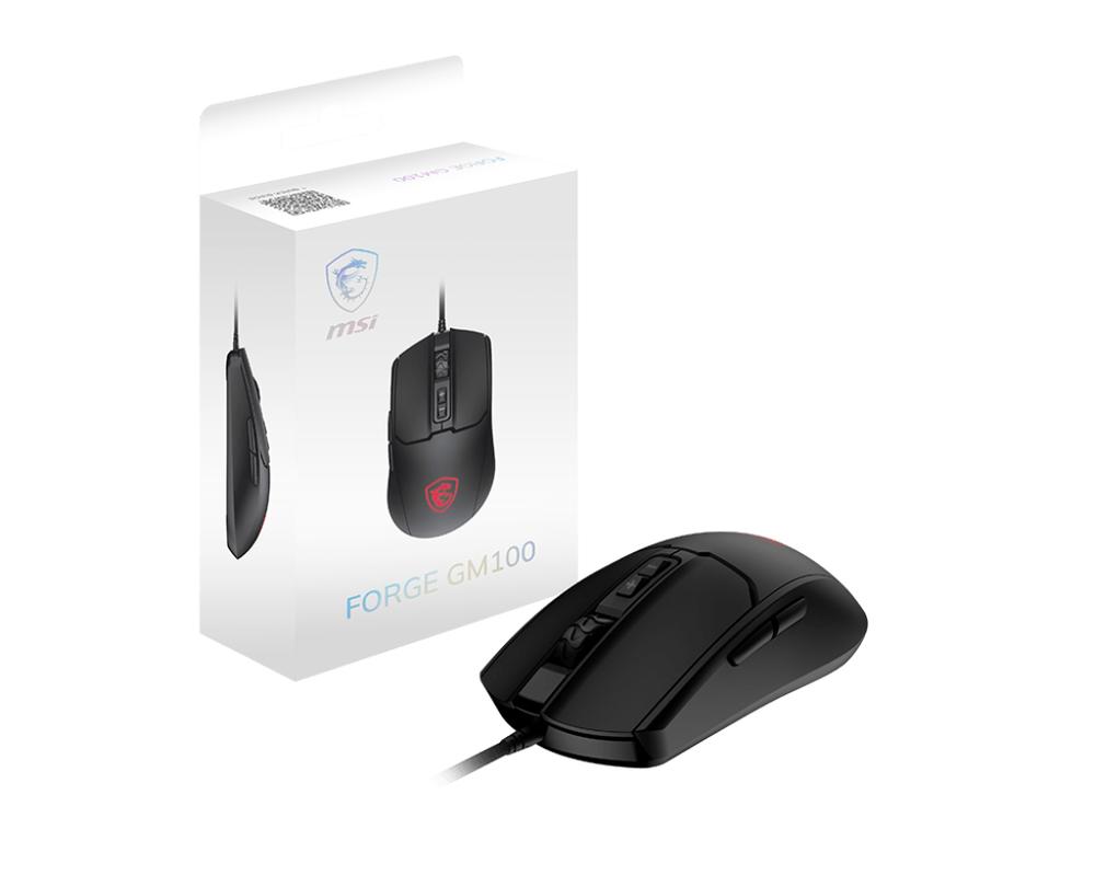 Raton gaming msi forge gm100 negro - Imagen 5