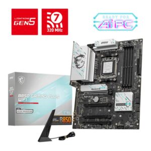 4711377285438 | P/N: 911-7E56-05S | Cod. Artículo: DSP0000029016 Placa base msi b850 gaming plus wifi atx