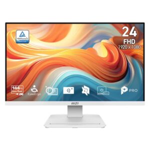 4711377349345 | P/N: 9S6-3PE1CH-034 | Cod. Artículo: DSP0000038383 Monitor gaming msi mp241w e14v 23.8 pulgadas fhd 144hz
