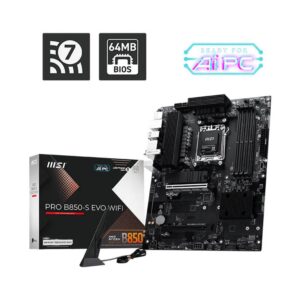 4711377422765 | P/N: 911-7E97-001 | Cod. Artículo: DSP0000041991 Placa base msi pro b850 - s evo wifi am5 atx -  4x ddr5