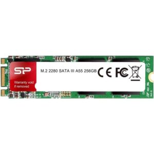 4713436121749 | P/N: SP256GBSS3A55M28 | Cod. Artículo: DSP0000033656 Disco duro interno ssd silicon power a55 256gb m.2 sata3
