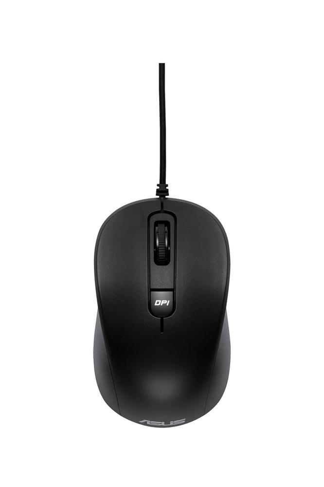 Mu101c ratón asus silencioso con cable y sensor azul - Imagen 2
