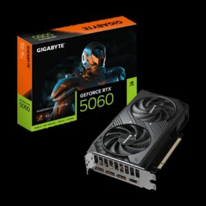 4719331357382 TARJETA GRÁFICA GIGABYTE RTX 5060 WINDFORCE MAX OC V2 8GB 9VN5060WX2-00-G10 A0060287 Gigabyte Tarjetas Gráficas 9VN5060WX2-00-G10