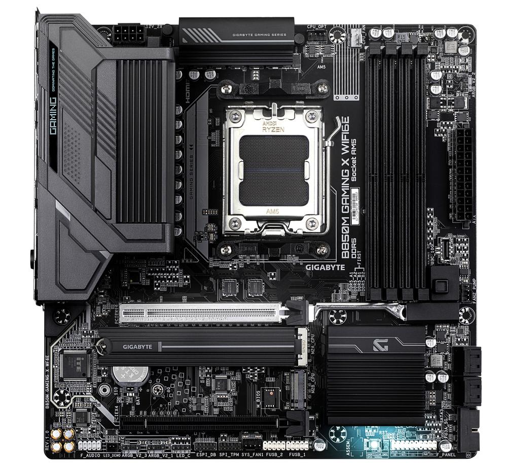 Placa base gigabyte b850m gaming x wifi6e matx - 4x ddr5 - Imagen 2