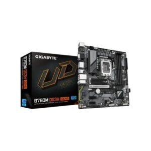 4719331872793 PLACA BASE GIGABYTE LGA 1700 B760M DS3H GEN5 MATX 9MB76MS55-00-G10 A0058227 Gigabyte Placas Base 9MB76MS55-00-G10
