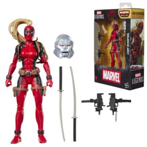 5010996382528 | P/N: G24225X0 | Cod. Artículo: MGS0000033974 Figura hasbro marvel legends series build a figure marvel's box lady deadpool