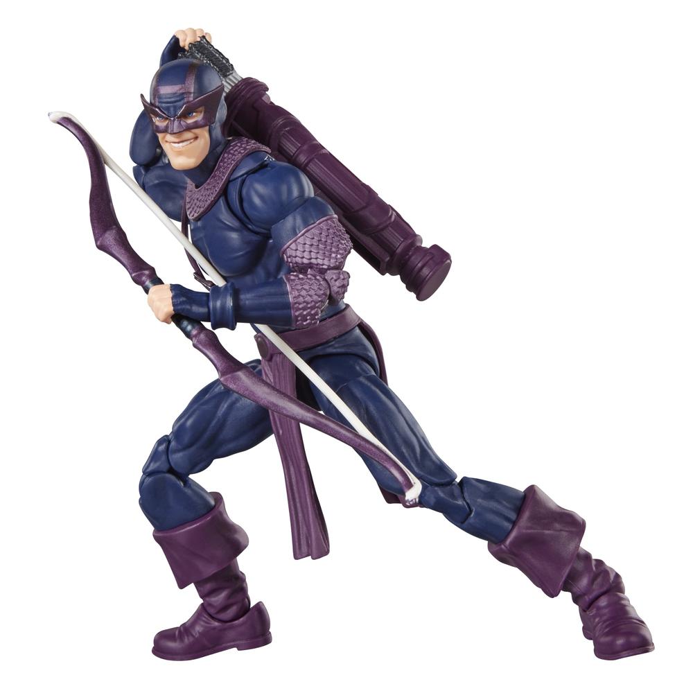 Figura hasbro marvel legends series build a figure marvel's box dark avengers hawkeye - Imagen 3