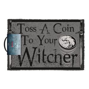 5050293857756 | P/N: GP85775 | Cod. Artículo: MGS0000008926 Felpudo pyramid the witcher toss a coin