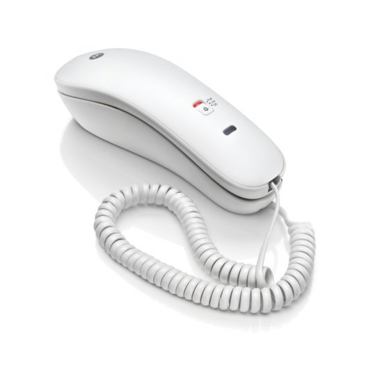 Telefono fijo motorola ct50 blanco - Imagen 3