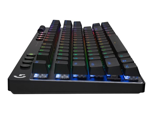 Teclado gaming logitech pro x tkl inalambrico negro tactil - Imagen 4