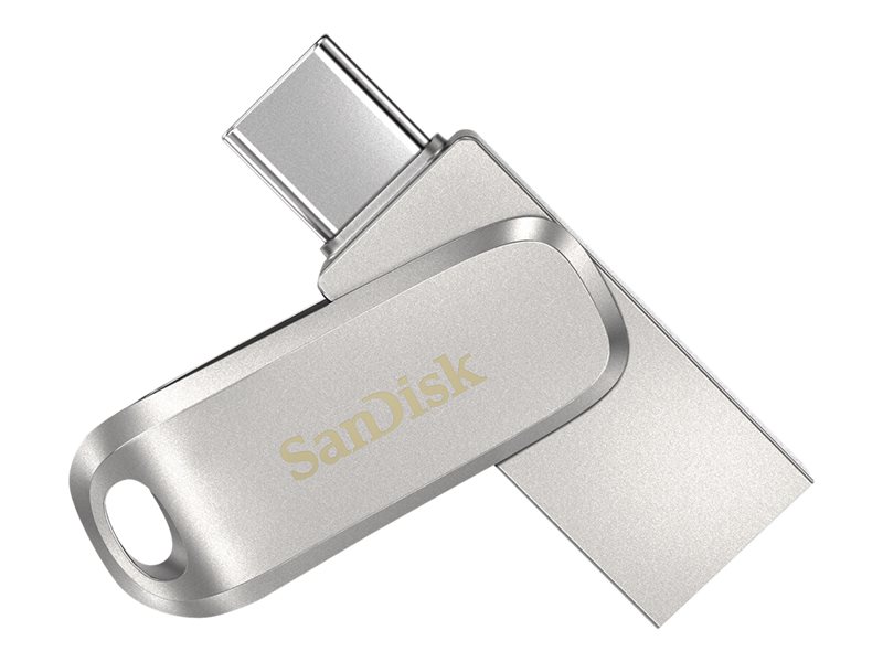 619659179021 | P/N: SDDDC4-064G-G46 | Cod. Artículo: MGS0000005095 Memoria usb 3.1 usb tpo c sandisk 64gb ultra dual drive luxe 150mb - s