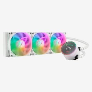 6974560221202 | P/N: UK353102 | Cod. Artículo: DSP0000028729 Kit refrigeracion liquida unykach aquastorm argb 360mm blanco