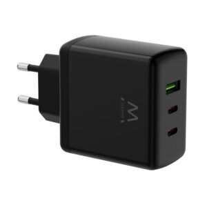 8052101435429 | P/N: EW1331 | Cod. Artículo: MGS0000031366 Cargador ewent ew1331 65w 2x usb tipo c 1x usb tipo a
