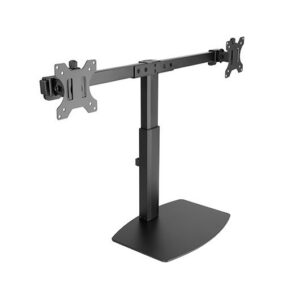 8433281008410 | P/N: DB1727TN-B | Cod. Artículo: DSP0000004056 Soporte monitor de mesa tooq para 2 pantallas 17 pulgadas - 27 pulgadas