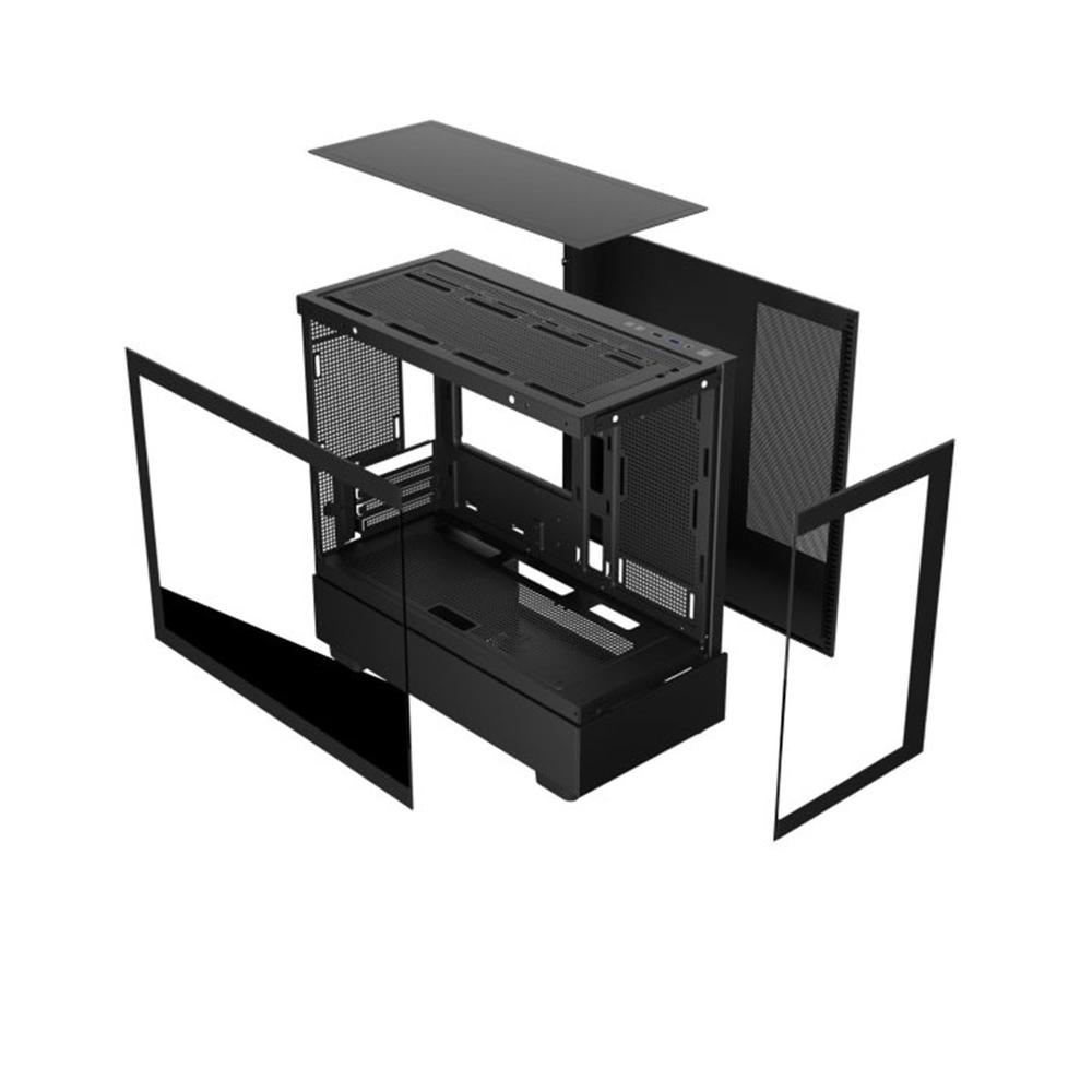 Caja ordenador gaming keep out xc - 301 glass matx argb cristal templado negro - Imagen 2