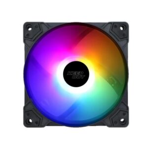 8435099533993 | P/N: XFC-120F | Cod. Artículo: DSP0000029096 Ventilador cpu keep out xfc - 120f rgb 120mm negro