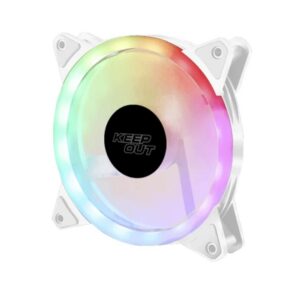 8435099534044 | P/N: XFC-120SRW | Cod. Artículo: DSP0000029248 Ventilador caja keep out xfc - 120srw argb 120mm blanco