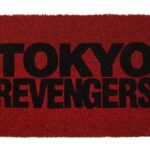 8435450260056 | P/N: SDTKOD26005 | Cod. Artículo: MGS0000026389 Felpudo 60x40 cm logo sobre rojo tokyo revengers