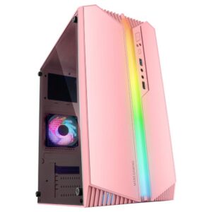 8435693102755 | P/N: MCS1P | Cod. Artículo: DSP0000040986 Caja ordenador mars gaming mc - s1 matx argb rosa