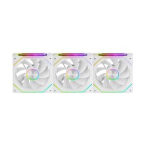 8435693111658 | P/N: MFLINKFINITYKIT2RW | Cod. Artículo: DSP0000035728 Ventilador caja mars gaming mf - linkfinity argb 3x 120mm blanco