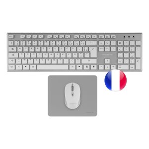 8435693112167 | P/N: 6ZENITHWFR | Cod. Artículo: DSP0000038513 Teclado + raton tacens zenithwfr inalambrico frances + alfombrilla