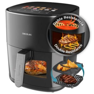 8435771915888 | P/N: 100500 | Cod. Artículo: DSP0000041453 Freidora de aire cecotec cecofry&grill duoheat 6500 2200w 6.5l