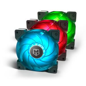 8436532168338 | P/N: NXHUMMERHSYNC | Cod. Artículo: DSP0000003838 Ventilador caja nox hummer h - sync rgb 120mm pack 3