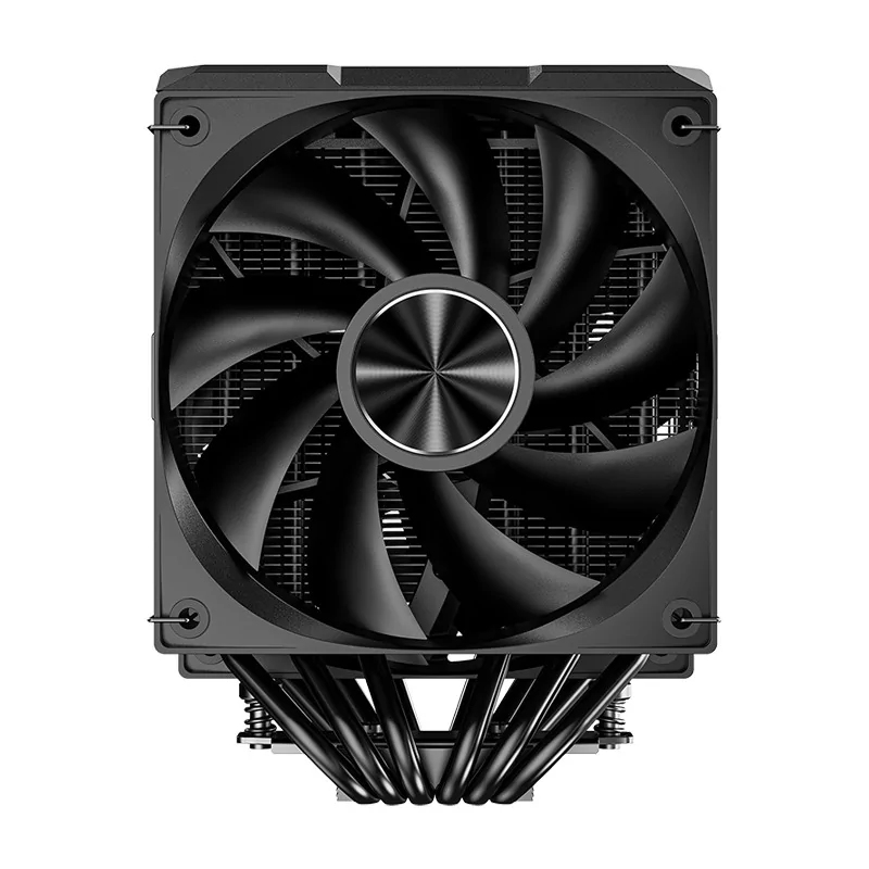 Ventilador disipador cpu hiditec dc40 pro pwm 2x 120mm negro - Imagen 5