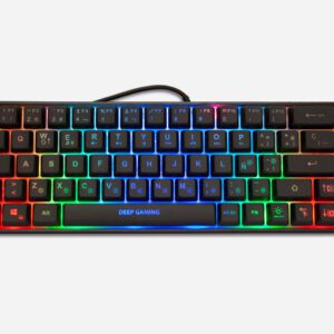 8436556141690 | P/N: DG-TEC65-RGB | Cod. Artículo: MGS0000014255 Teclado gaming coolbox mini tm065