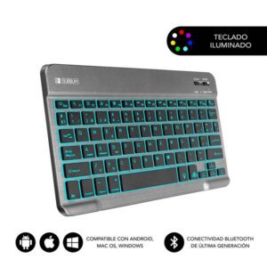 8436586740597 | P/N: SUB-KBT-SMBL31 | Cod. Artículo: DSP0000021704 Teclado tablet subblim sub - kbt - smbl31 inalambrico