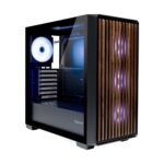 8436617921100 | P/N: UK121804 | Cod. Artículo: DSP0000035142 Caja ordenador gaming unykach revelat madeira atx argb cristal templado negra
